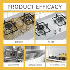 Greasy Dirt Clean Spray, Degreaser Cleaner Heavy Duty, Kitchen Cleaner, All Purpose Stain Removal Cleaners, Oven And Grill Cleaners Clean Up Kitchen Oil Stains(1, pc-120ml)