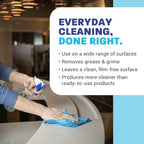 Zogics General Purpose Cleaner, Case of 6-32 oz Bottles - Each Bottle Makes up to 16 Gallons - Meets ECOLOGO Standards