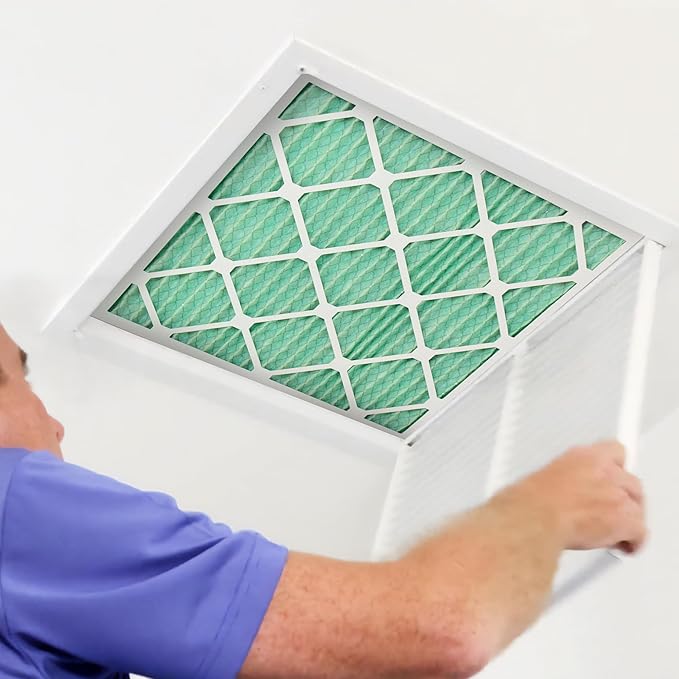 Cabana Filters 6-Pack 20x20x1 MERV 13 AC Furnace Air Filter for Home and Office - Indoor HVAC System Filtration Replacement, Captures Unwanted Particles