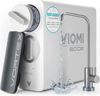 VIOMI® RO Water Filtration System, 9 Stage Reverse Osmosis Water Filter, 600GPD, NSF/ANSI 372&53&42 Certified, 3:1 Tankless Reverse Osmosis System Under Sink with Faucet,TDS PFOS&PFOA Reduce