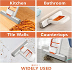 Mini Sponge Mop Portable Self Squeeze Small Mop is Perfect for Any Small Space Corners Tabletops Glass Surfaces and Bathrooms (Sponge*10)