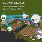 Kittyhok 10CH Wireless Security Camera System Outdoor with Monitor | 4pcs 2K Security Cameras Outdoor with Person Detection, Spotlight | 10CH NVR with 12'' IPS HD Monitor, 1TB HDD, 24/7 Recording