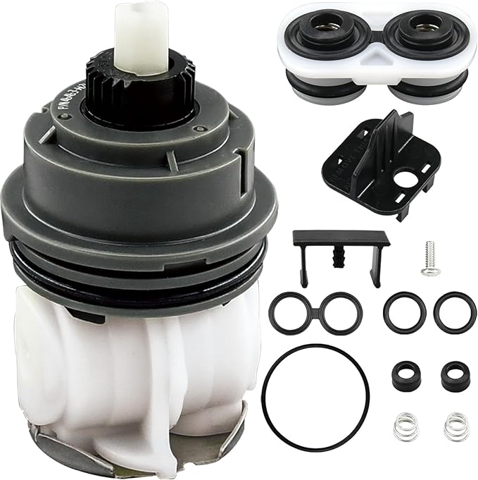 RP46463 Cartridge Replacement for Delta 17 Sereis Tub and Shower Dual Function Handle (2006-Present), Temperature and Volume Control, Fits Delta R10000 Series Valve