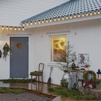 25 Pack Christmas Replacement Bulb, C9 Ceramic White Outdoor Christmas Bulb for Christmas Party String Lights, E17 Intermediate Base, 7W Night Light Bulbs for Indoor Outdoor Holiday Decor