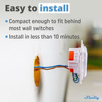 Shelly i4 Gen3 | WiFi Smart 4-Digital inputs Controller of Shelly Relays | Home Automation | Compatible with Alexa & Google Home | iOS Android App | No Hub | Remote Control | Multi-Click