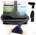 Couch & Upholstery Cleaner Machine, 17KPa Deep Cleaning Portable Carpet Spot Cleaner Machine, Car Shampooer for Sofa, Furniture, Pet & Auto Detailing, Includes Dual Brush Heads & Self-Cleaning System