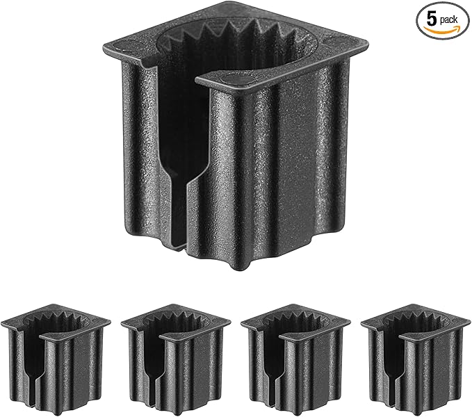 Dreyoo 5 Pcs Shower Faucet Handle Insert Compatible with Kohler, 1.5cm x 1.4cm x 1.2cm Shower Handle Parts Compatible with Kohler 1060514, Easy to Install