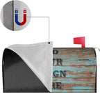 Custom Personalized Mailbox Covers Add Photo Picture Family Name House Address Text Magnetic Mail Cover for Home Garden Yard-19