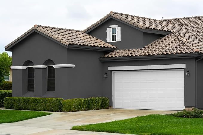 EVOLVE Paint & Primer: Environment-friendly, Eggshell with One-coat Coverage for Interior & Exterior surfaces (Slate Gray, 1-Gallon)