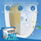 Toilet Bowl Cleaner Tablets Blue Toilet Tank Cleaners, Septic-Safe Hard Water Stain Remove, Effervescent Stain Odor Remover Bathroom， Automatic Toilet Cleaning & Deodorizer, Fresh Scent - 50 Tabs kkk