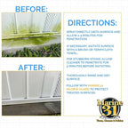 Marine 31 Mildew Stain Remover & Cleaner | Effective for Boats, Homes, Patios, Bathrooms & Showers | Removes Mold & Mildew Stains | Combo Pack | M31-370-RFK-1 | 20oz & Gallon