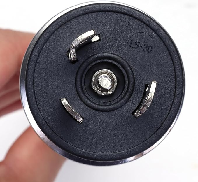 DERNORD 120V 1650W Tri-clamp Foldback Heating Element Stainless Steel Immersion Water Heater with 3-Wire Electrical Locking Plug (1.5 Inch Tri clamp)