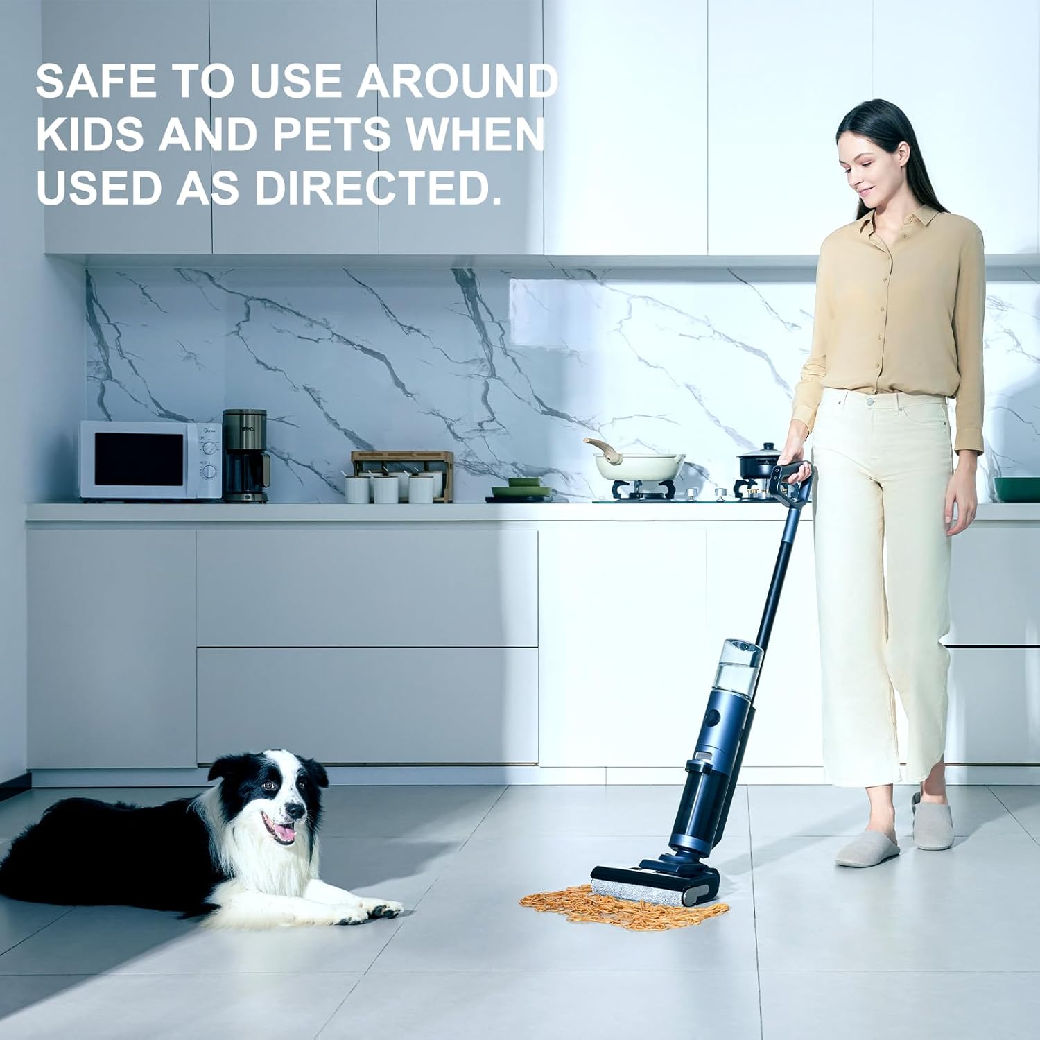 Floor Cleaning Solution Compatible With Tineco Cleaning Solution, Deep Clean For Floors, Child And Pet Friendly, Dissolve Grease And Stubborn Dirt, Suitable with Tineco All Vacuum Mops