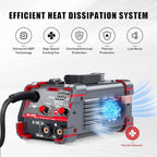 AWT 140Amp MIG Welder Flux Core MIG Welder/Stick/Lift TIG 3 in 1 Welding Machine, Welder Machine 110V With Synergy IGBT Inverter, Portable Gasless Welder Equipment