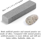 12Pack Pumice Stone for Toilet Cleaning Bowl Stick,Powerfully Cleans Hard Water Rings, Calcium Buildup & Stains, Suitable for Cleaning Toilet, Bathtubs, Kitchen Sink, Grill