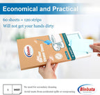 Eco Floor Cleaner Sheets, 60Pcs(Up to 120Load) Plastic Free Hardwood Cleaning Sheets Household Cleaner for Mopping, Safe for Pets & Kids