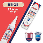 Tile Grout, Repair Kit, 2 Pack Grout Filler, Restore & Renew Tile Joints Line, Fast Drying Tile Grout Paint Squeeze Tube for Bathroom Shower Kitchen Floor, Waterproof (17.6 oz, Beige)