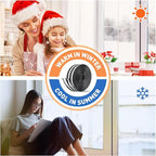 MAGZO Weather Stripping Door Seal, 1/4 Inch Wide X 1/8 Inch Thick Adhesive Foam Tape Soundproof Weatherstripping for Windows, 3 Rolls Total 50FT Black