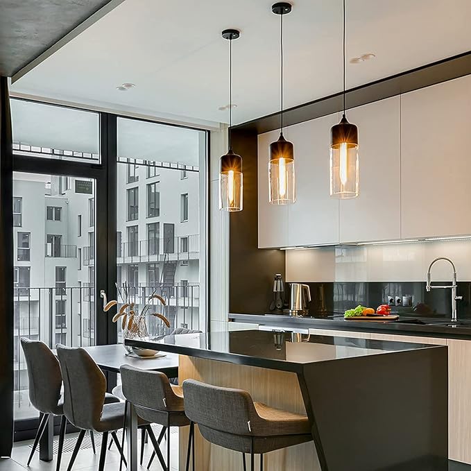 Dimmable 8W T10 LED Bulbs Warm White 2700K E26 8.9inch Long Tubular Light Bulb 75 Watt Vintage Edison LED Filament Bulb 800lm E26 Base Tube Bulb,Pack of 4