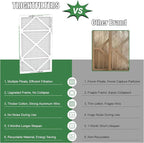 14x25x1 Air Filter 4 Pack, MERV 8 Pleated Dust Defense Air Filters Replacement Air Conditioner HVAC AC Furnace Filter, Durable and Lightweight