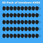 KN95 Face Masks, Premium 5-Layer Disposable Dust Mask Respirator for Adults