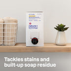 ATTITUDE Shower & Tile Cleaner Refill, EWG Verified, Plant-Based & Vegan Bathroom Spray, Removes Soap Scum & Grime, Citrus Zest Scent, 67.6 Fl Oz