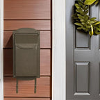Special Lite Contemporary Vertical Wall Mount Mailbox - Mocha Aluminum Mailbox for Wall Mount - SVC-1002-MOC