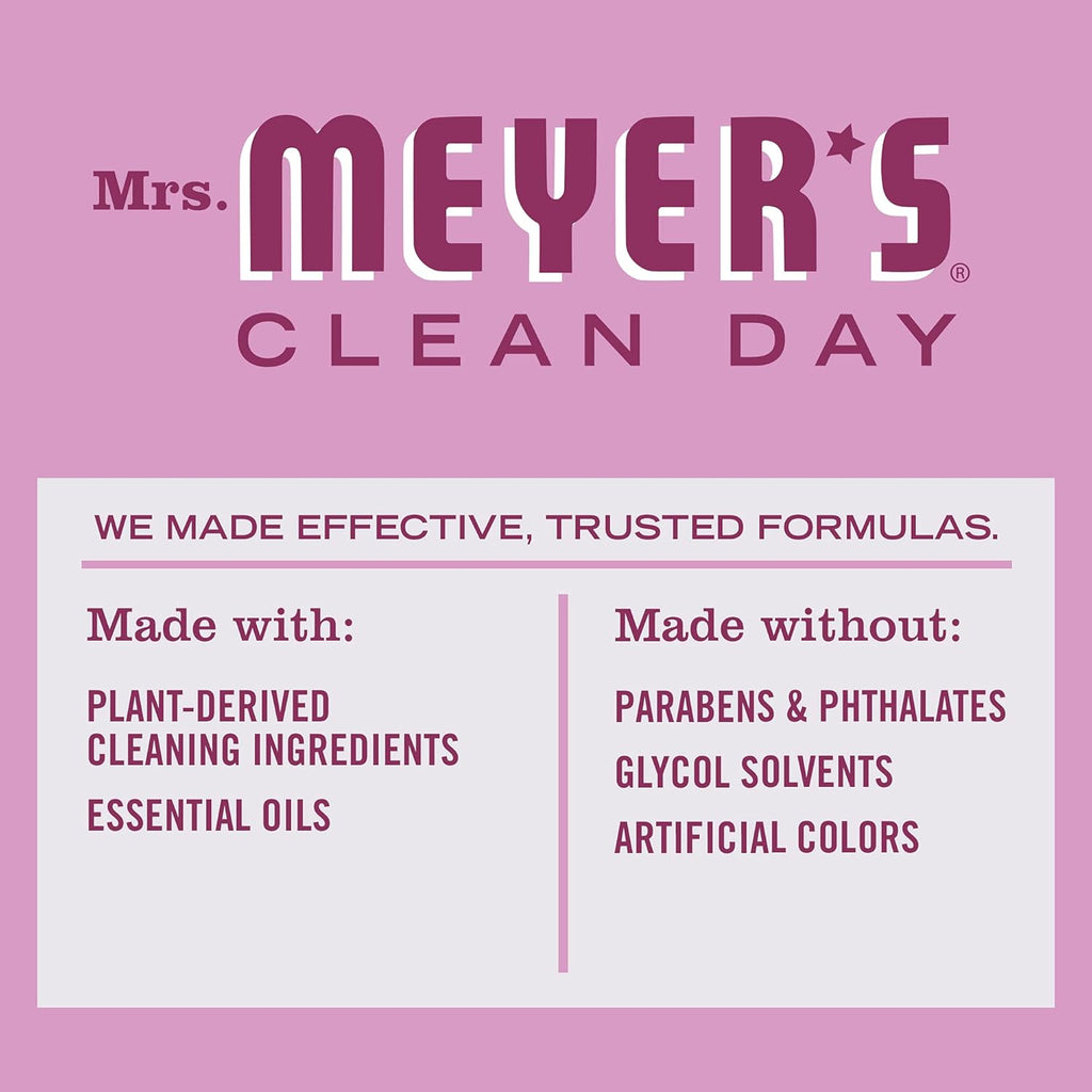 MRS. MEYER'S CLEAN DAY All-Purpose Cleaner Spray, Peony, 16 fl. oz - Pack of 3