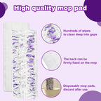 48 Pack PowerMop Refills Pads for Swiffer PowerMop Multi-Surface Mops and PowerMop Wood Mops，Disposable mop Pads Replacement for Floor Cleaning.