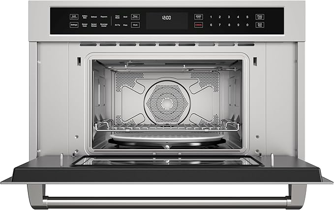 Thor Kitchen 30 Inch Built-In Air Fry Microwave Oven with Drop-Down Door