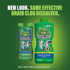 Green Gobbler Drain Clog Dissolver | Powerful Liquid Drain Opener & Toilet Clog Remover | Safe for Pipes & Septic | 2 Pack