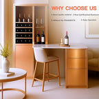 GSCIT Club Rose Gold Edge Banding, 3/4 Inch x 25ft Aluminum Brushed Edge Banding PVC Edge Trim for Cabinet Repair Furniture