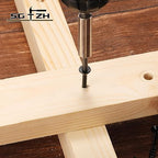 #8 x 1-1/2" Deck Screws (966Pcs) 6lb. Exterior Wood Screws. Carbon Steel, Black, Flat Head, Rust Resistant epoxy Coated, with T25 Star Bit