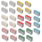 15A 20A 25A 30A 40A 50A 60A 32V Mini Slotted Automotive MCASE Shaped Cartridge Fuse Kit(Pack of 28pcs,4 for Each Model)