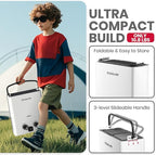 GASLAND 2025 Goshower G5 Portable Small Propane Water Heater | 1.32 GPM, 34,000 BTU | CSA Certified | For Camping, Off-Grid | Digital Display