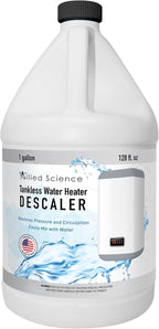 Tankless Water Heater Descaling Solution | Highly Effective Descaler Restores Heating Efficiency, Gallon, 128 fl oz
