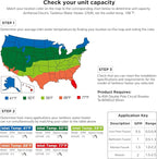 Airthereal Electric Tankless Water Heater, 27kW, 240Volts - Endless On-Demand Hot Water - Self Modulates to Save Energy Use - Small Enough to Install Anywhere - for 3 Showers, Evening Tide series