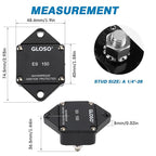 GLOSO Circuit Breaker E94 Panel Mount T1 Auto Reset for Marine Automotive Truck (70A