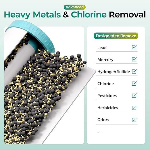 iSpring PFAS & Heavy Metals Removal 3-Stage Whole House Water Filter System, SGS-Tested to Reduce Up to 99% PFOA & PFOS, 10” x 4.5” Filters, 1” Inlet/Outlet, Model: WGB31B-PFKS