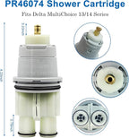 RP46074 Shower Valve Cartridge Compatible with Delta Shower and Tub 13/14 Series Faucet, Single-handle Delta Universal Valve Cartridge Assembly, Repair Kit for Delta Shower Valve Cartridge.