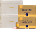 CLEANOMIC Wood and Flooring Cleaning Tablets and Tablet Tin Bundle (2 Pack)