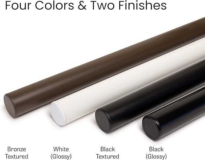 Meranti Aluminum Handrail for Indoor or Outdoor Steps and Stairs – Hand Rails for Elderly – DIY Complete Stair Railing Kit (AHR, Glossy White, 7' Length)