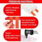 SecuCaptain Emergency Fire Blanket for Home and Kitchen - 20 Pack 40"x40" Flame Suppression Fiberglass Fire Blankets for House Camping Car Warehouse Office Emergency Survival Safety