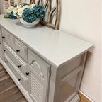 Dixie Belle Paint Company Chalk Finish Furniture Paint - Driftwood (8oz) - Matte Light Gray Chic Chalk Mineral DIY Furniture Paint