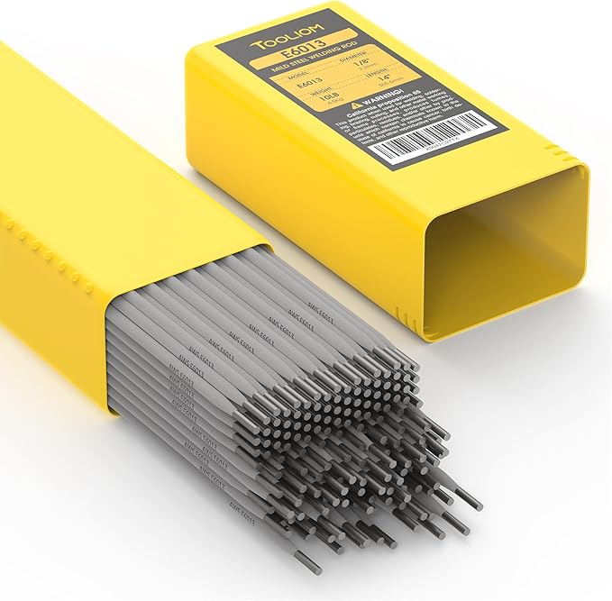 TOOLIOM E6013 Welding Rod 1/8" 10LB Carbon Steel Stick Electrodes