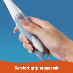 4-Pack Heavy-Duty Dish Scrub Brushes with Stiff Non-Scratch Bristles & Long Handle - Multi-Purpose Kitchen Cleaning Brushes for Pots, Pans, Bottles, Deep Cleaning