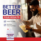 Nu-Foam Liquid Detergent for Bar Glassware – Original Streak-Free Solution - Hand Washing Bar, Tavern, Brewery Supplies - Concentrated - 1 Gallon