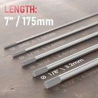 YESWELDER TIG Welding Tungsten Electrode 2% Ceriated 1/8" x 7" (Gray, WC20/EWCe-2) 10-pk