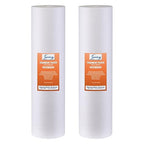 iSpring 5-Micron 20” x 4.5” Whole House Water Filter Cartridges, High Capacity Sediment Filter, Model Number: FP25BX2