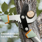 PrunePro Loppers for Tree Trimming Branch Cutter Heavy Duty Tree Pruner Rust Resistant Sharp Steel Blade Tree Limb Trimmer